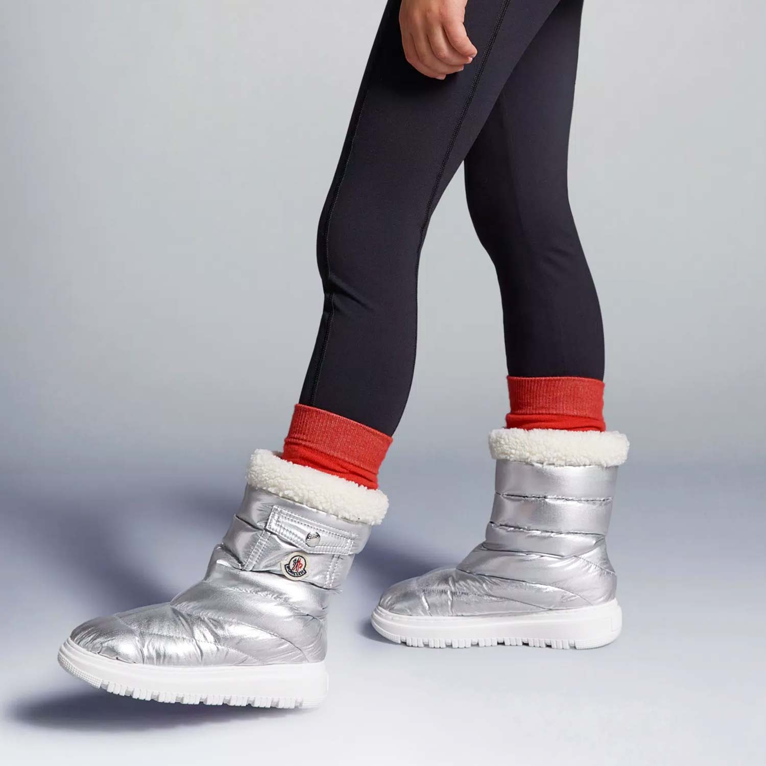 Stivali doposci Petit Gaia argento - annameglio.com abbigliamento moda