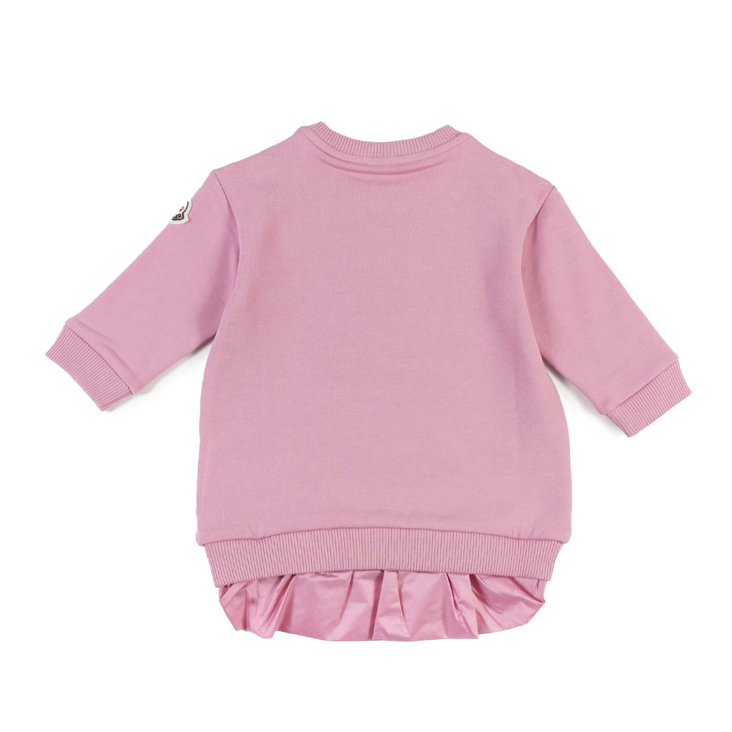 Abito felpa Moncler rosa Bimba e Neonata - annameglio.com abbigliamento moda