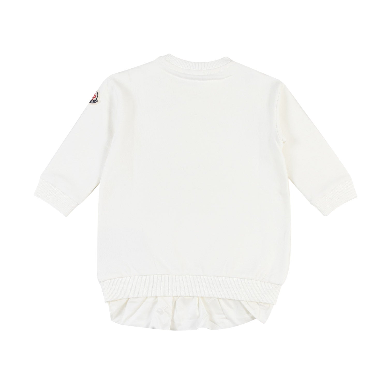 Abito felpa Moncler bianco Bimba e Neonata - annameglio.com abbigliamento moda