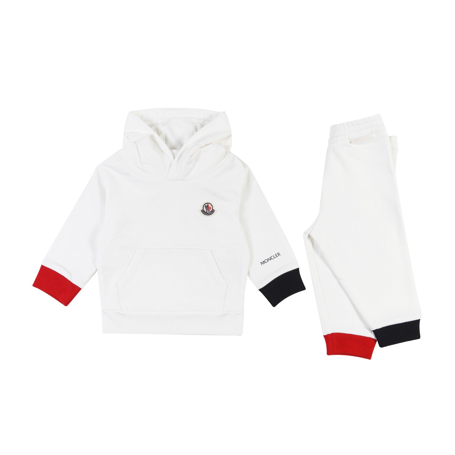 Tuta due pezzi Moncler bianca Bimbo - annameglio.com abbigliamento moda