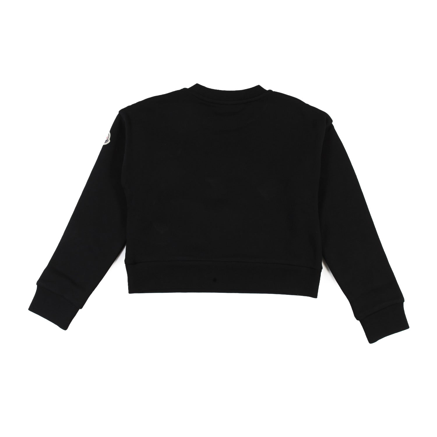 Tuta nera con logo Moncler argento Bambina - annameglio.com abbigliamento moda