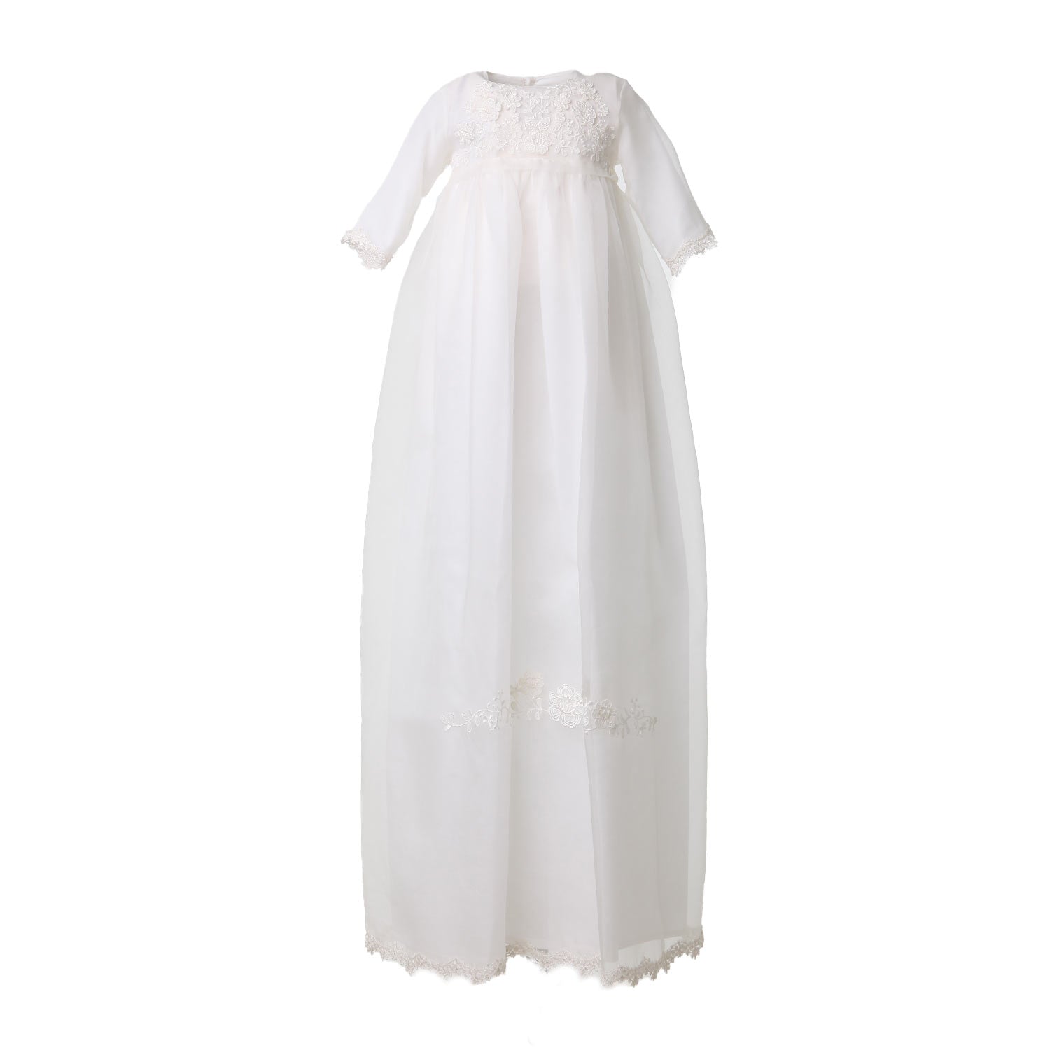 Abito da battesimo bambina avorio - annameglio.com abbigliamento moda