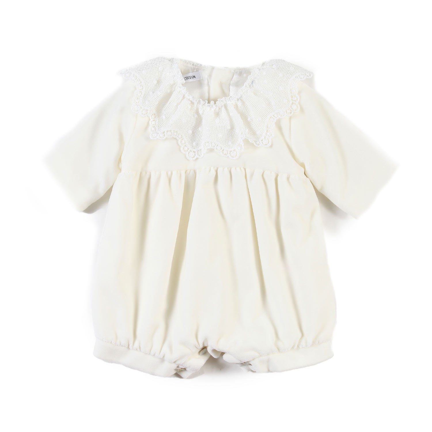 Pagliaccetto bambina con collo macramè - annameglio.com abbigliamento moda