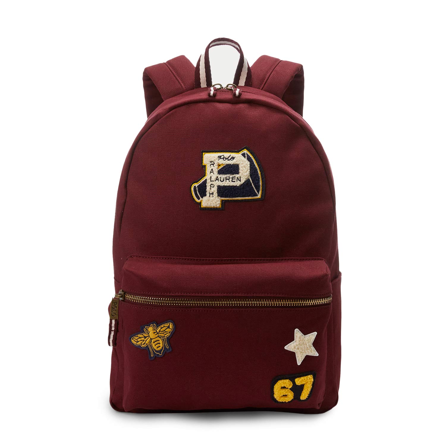 Zaino Ralph Lauren rosso vinaccia - annameglio.com abbigliamento moda