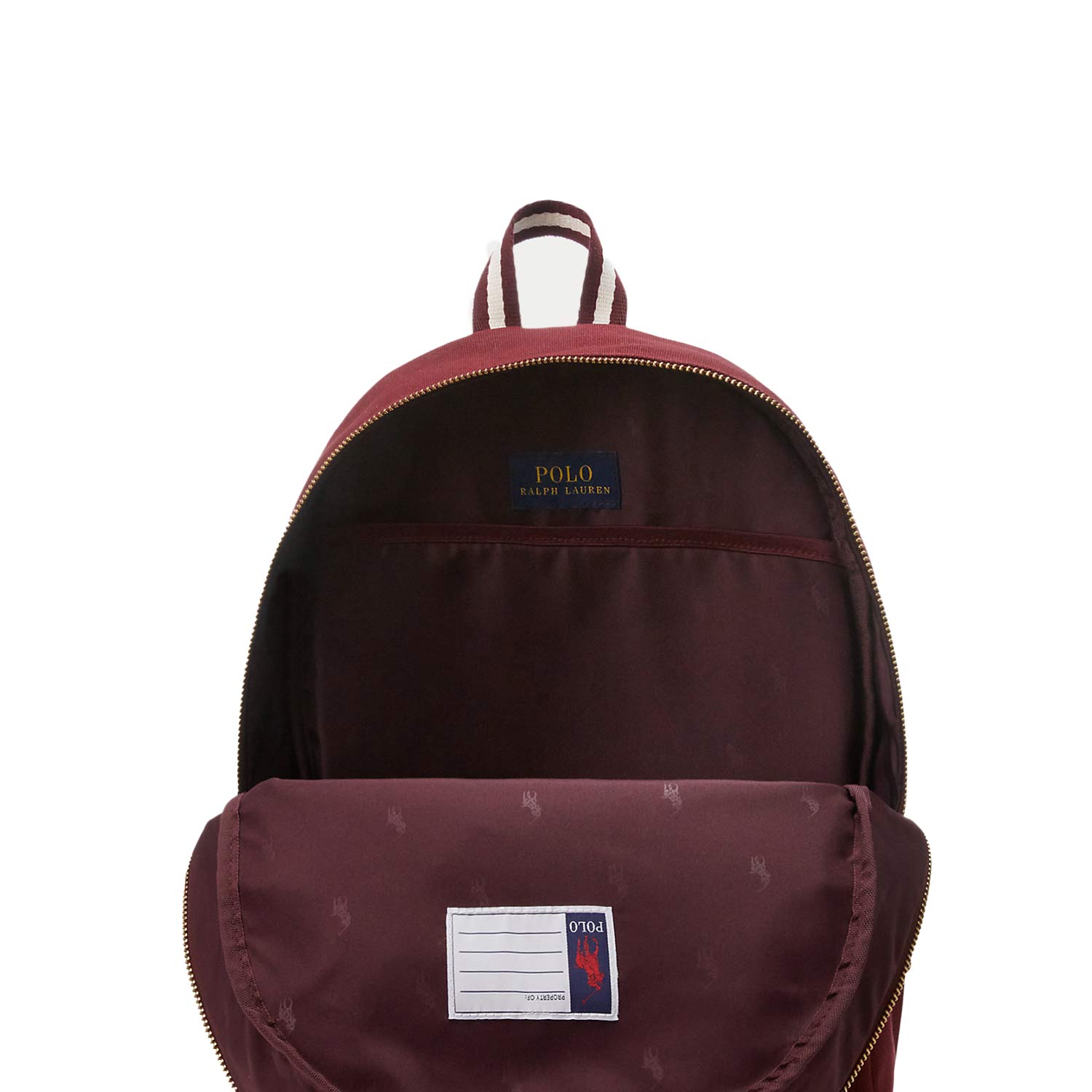 Zaino Ralph Lauren rosso vinaccia - annameglio.com abbigliamento moda