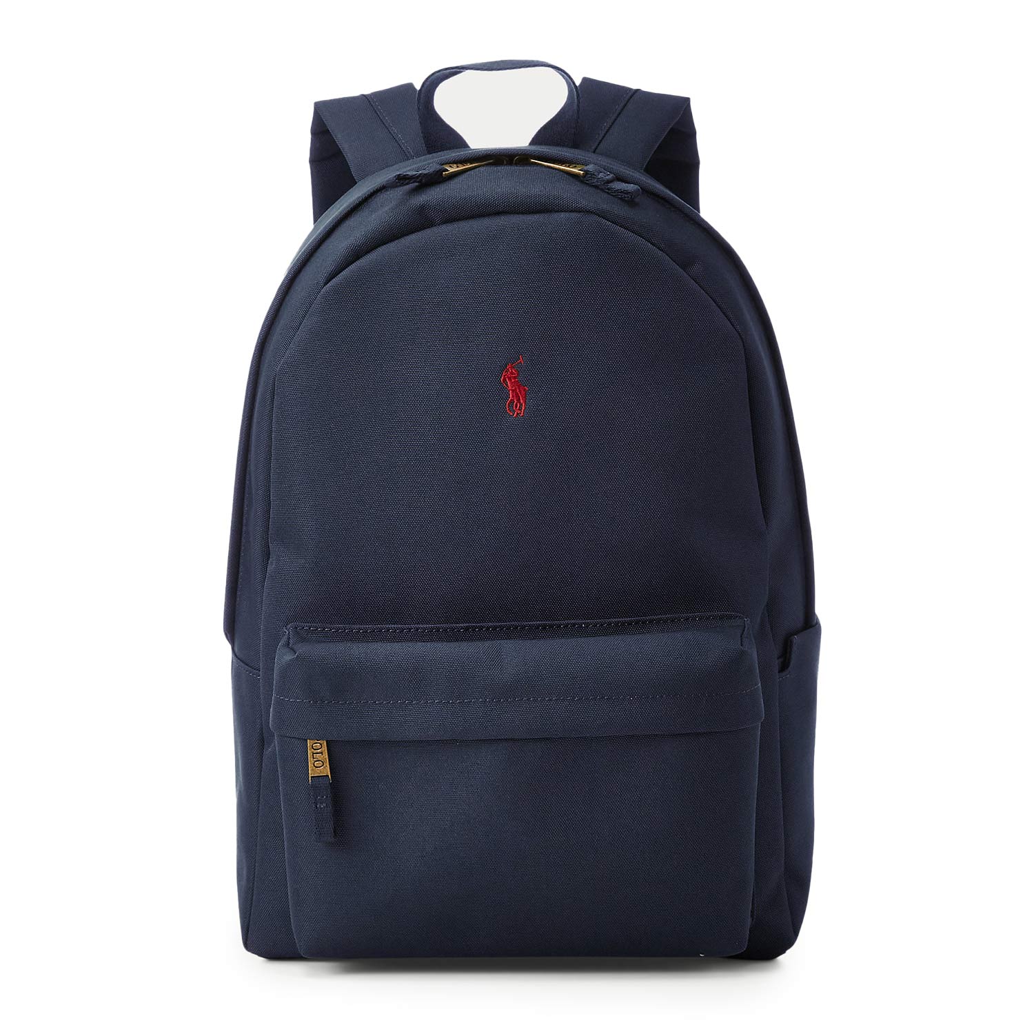 Zaino blu navy con pony Ralph Lauren rosso - annameglio.com abbigliamento moda