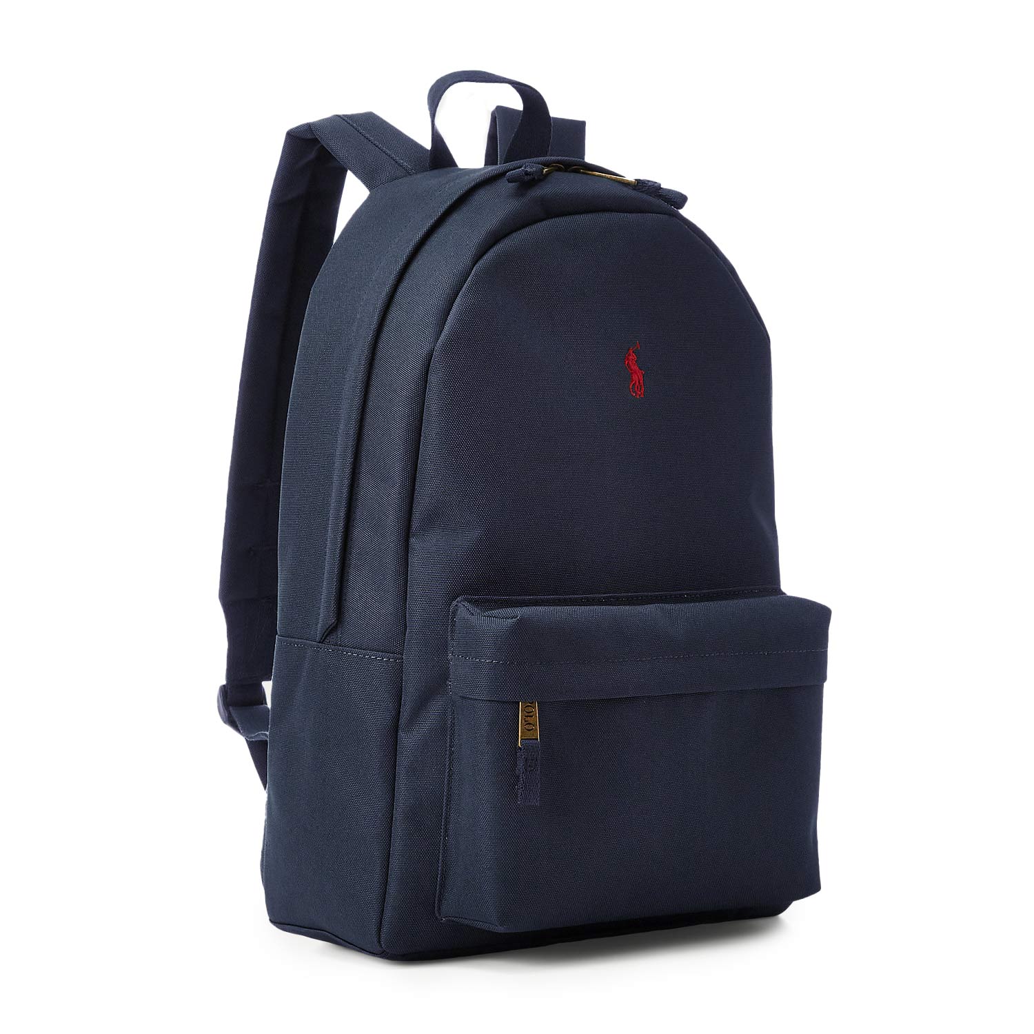 Zaino blu navy con pony Ralph Lauren rosso - annameglio.com abbigliamento moda