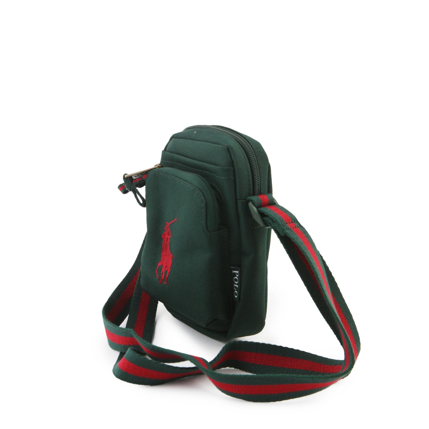 Borsetta tracolla Big Pony verde e rossa - annameglio.com abbigliamento moda