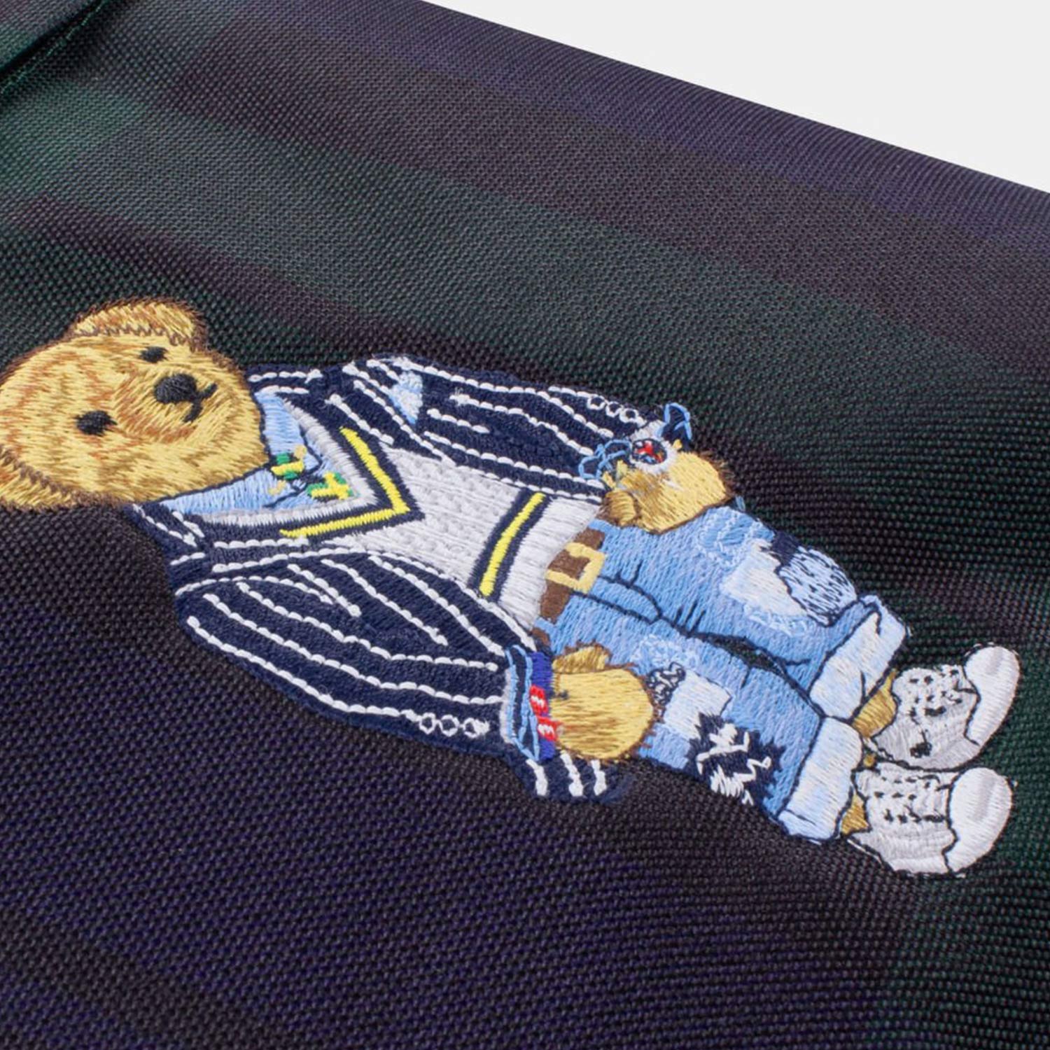 Zaino Polo Bear verde e blu tartan - annameglio.com abbigliamento moda