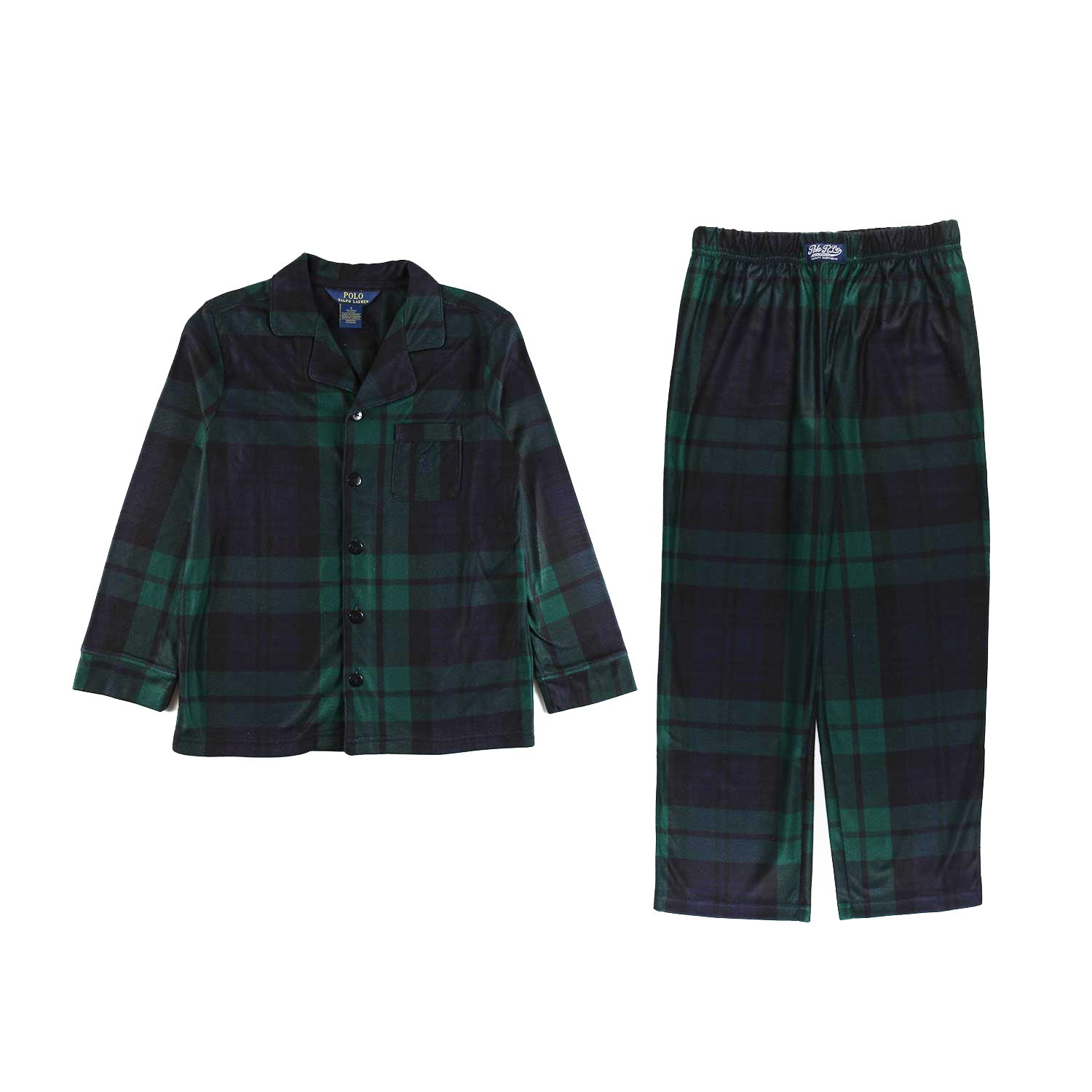 Pigiama verde e blu maniche lunghe - annameglio.com abbigliamento moda