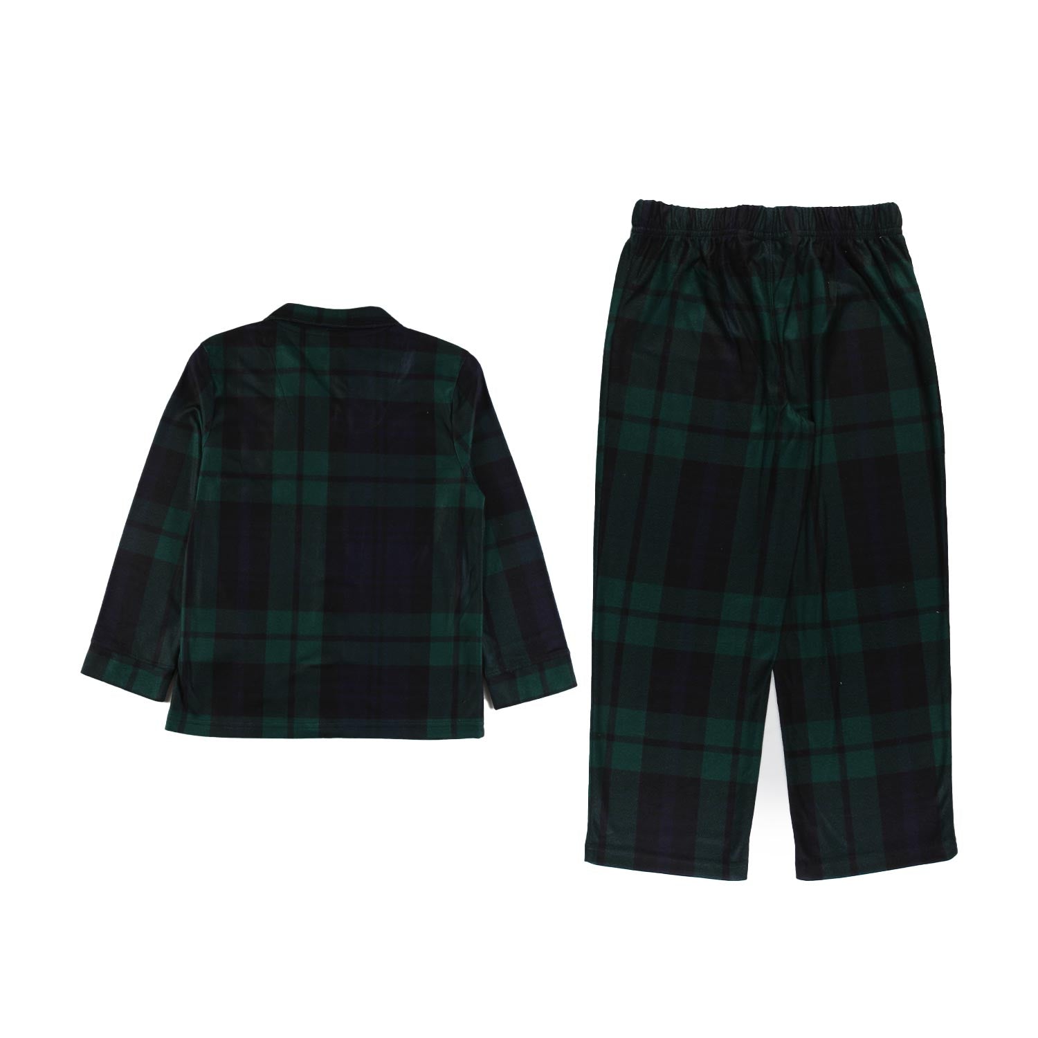 pigiama bambino verde e blu maniche lunghe - annameglio.com abbigliamento moda