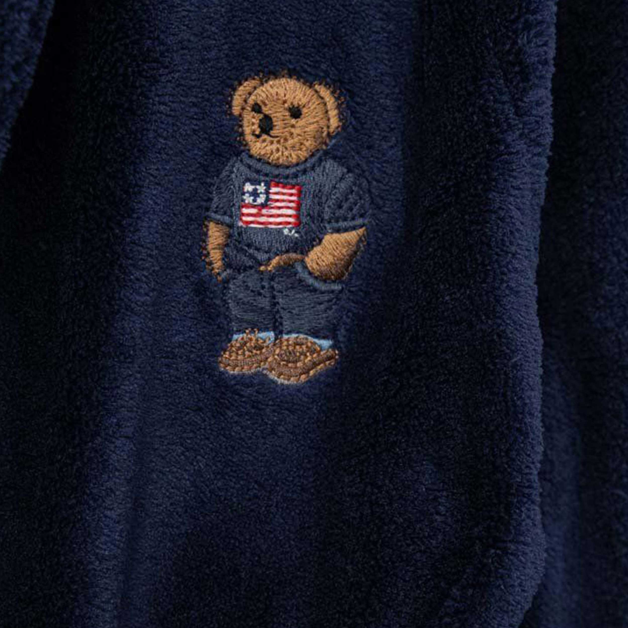 Accappatoio bambino spugna blu - annameglio.com abbigliamento moda