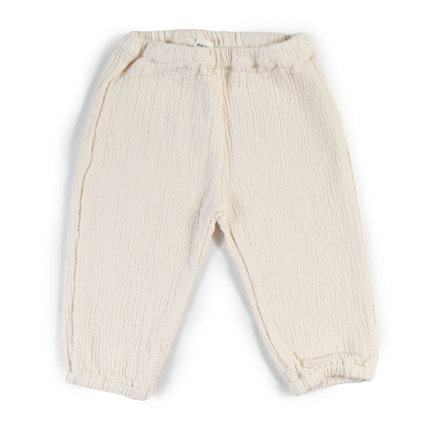 Pantalone mussola Babe e Tess panna Bimbo e Bimba - annameglio.com abbigliamento moda