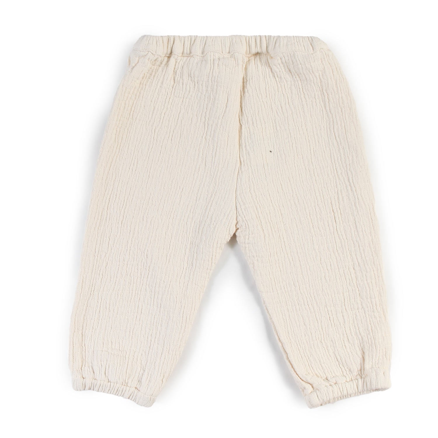 Pantalone mussola Babe e Tess panna Bimbo e Bimba - annameglio.com abbigliamento moda