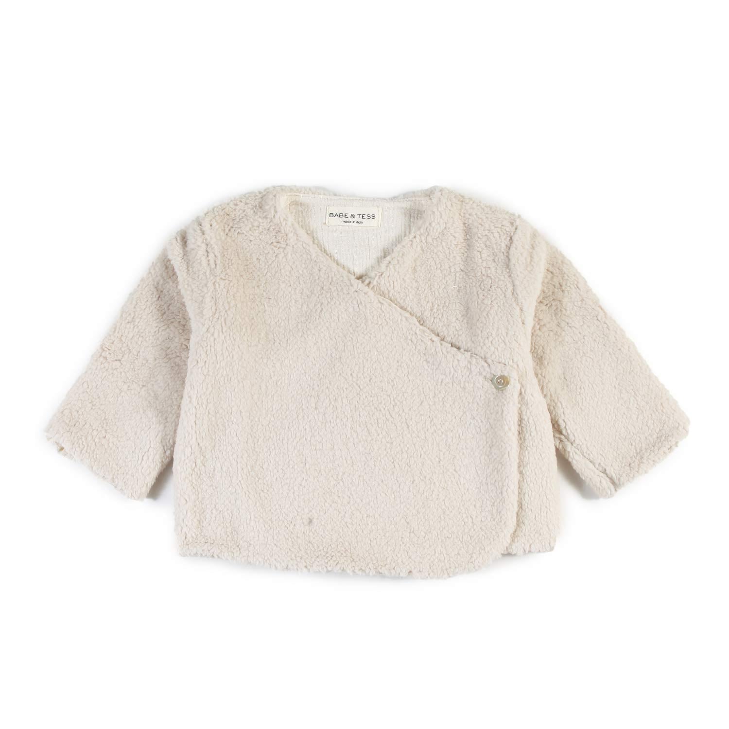 Cappottino teddy Babe and Tess panna Bimbo e Bimba - annameglio.com abbigliamento moda