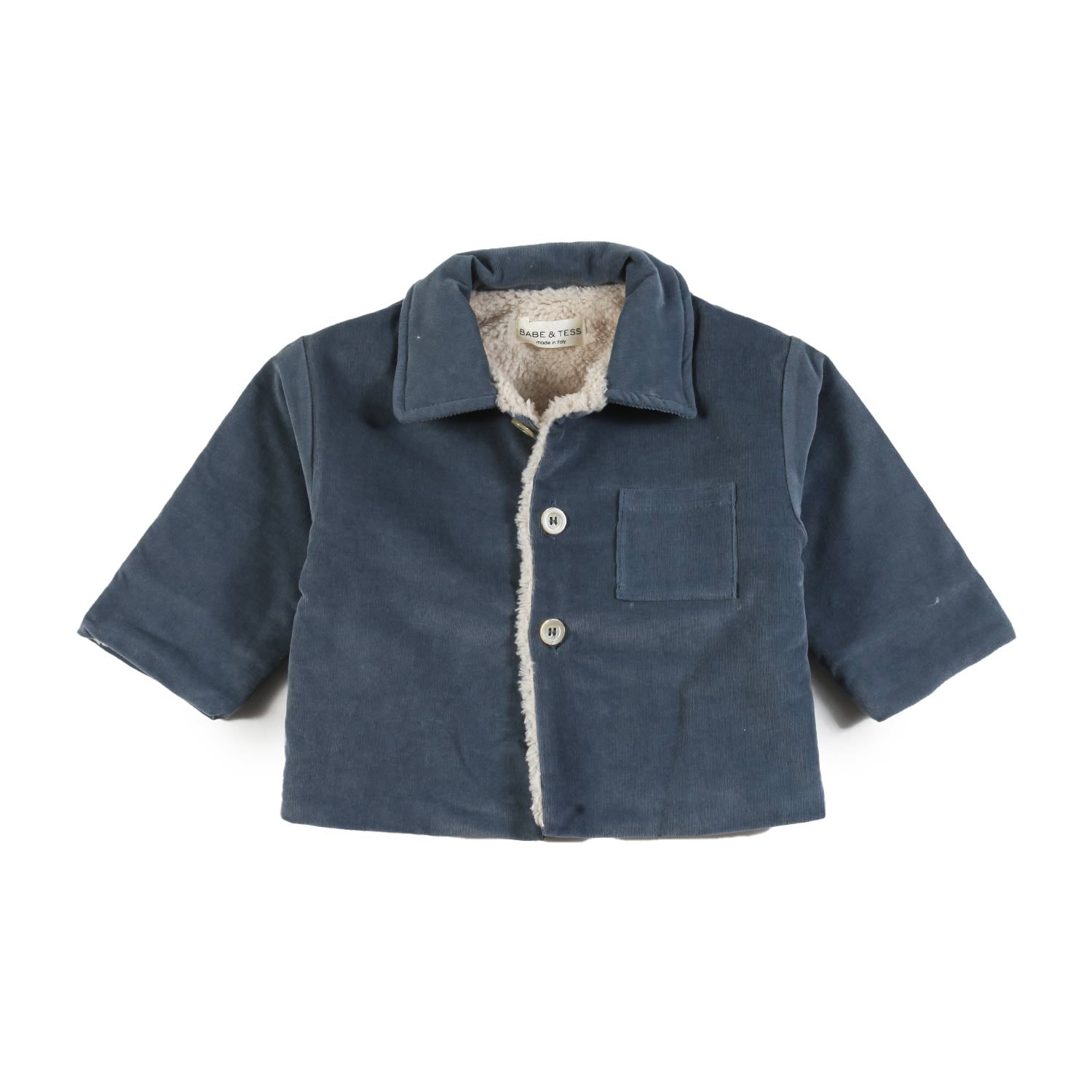 Giubbino Babe and Tess blu polvere bimbo - annameglio.com abbigliamento moda
