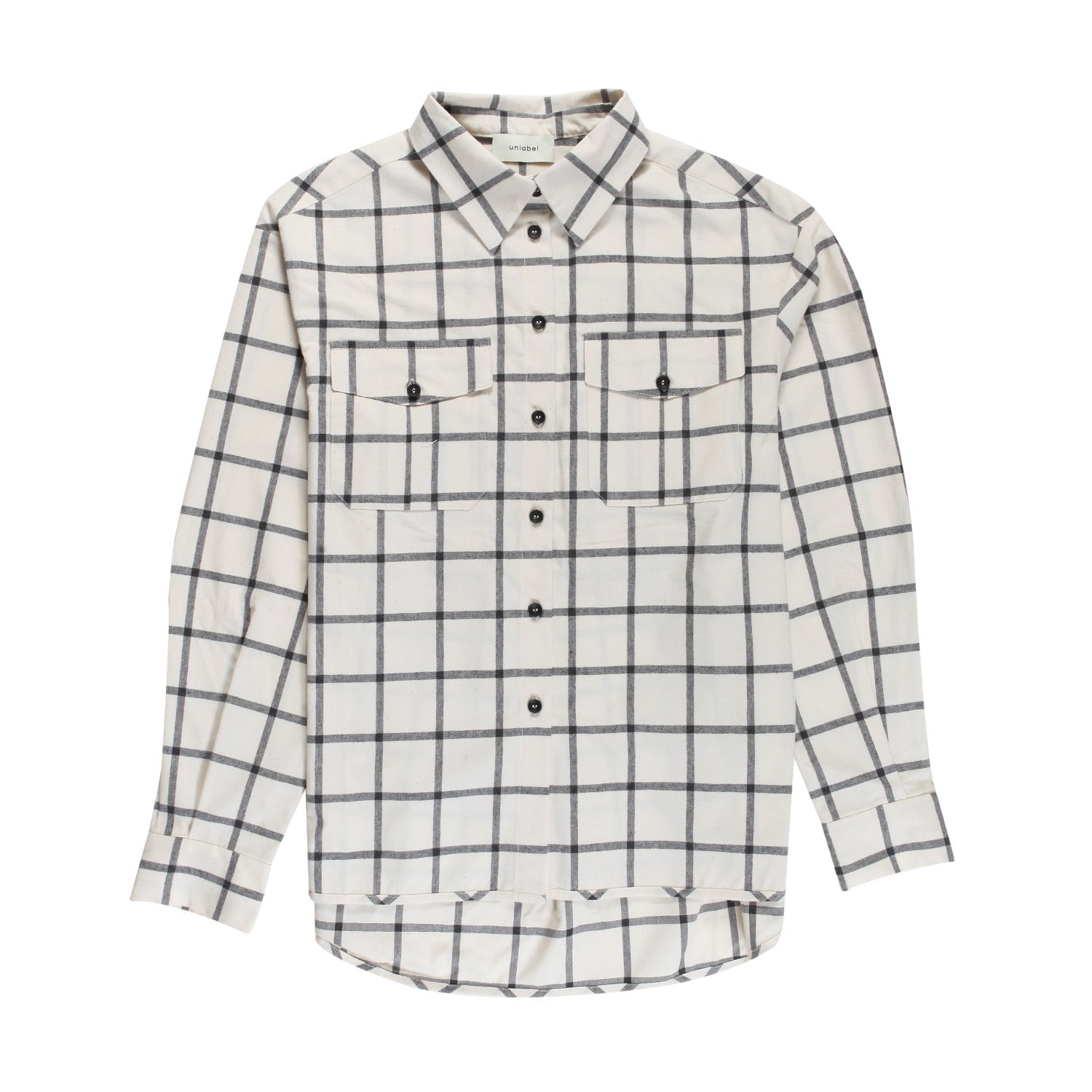 Camicia bambino a quadri neri e bianchi - annameglio.com abbigliamento moda