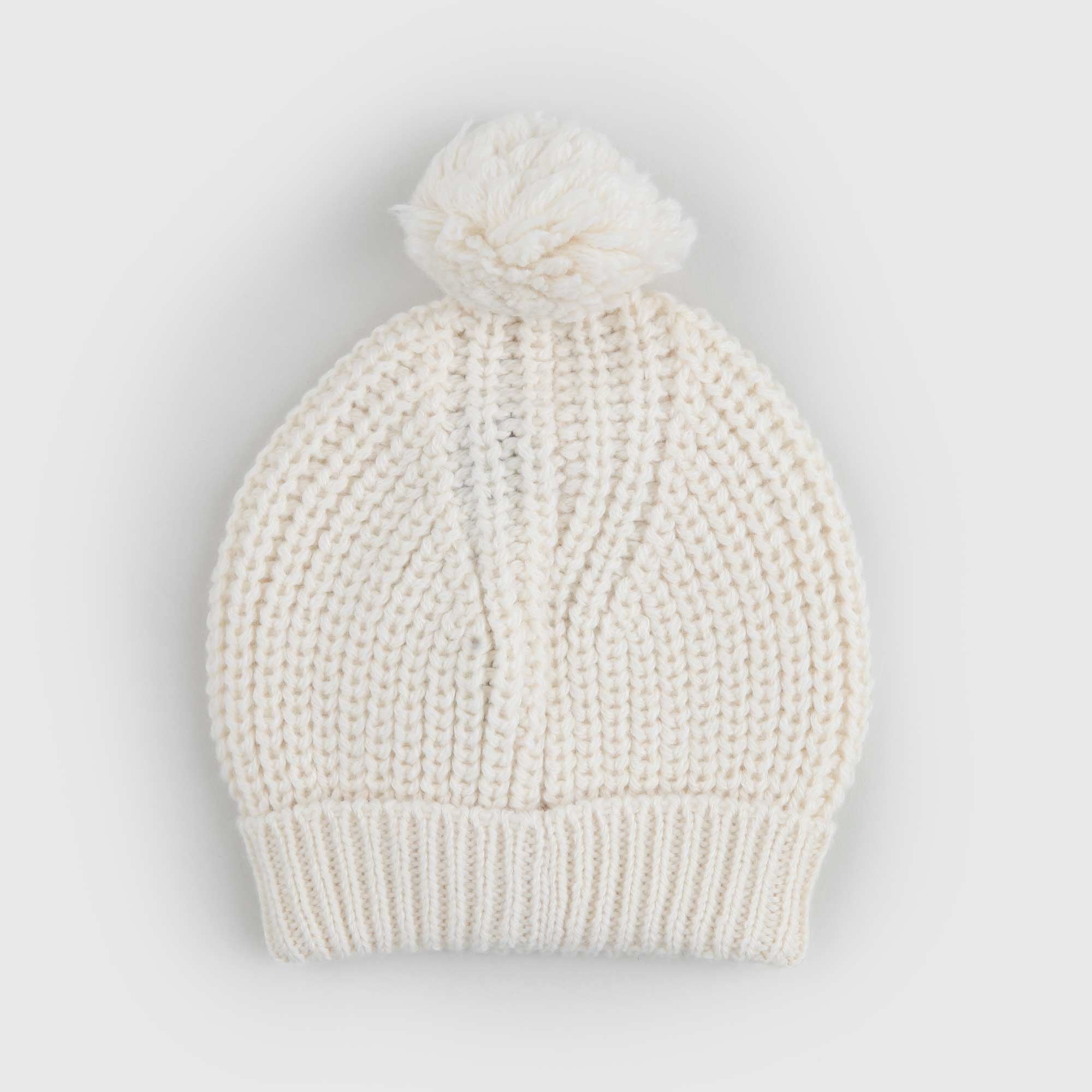 Berretto tricot Erna panna ecru Bimbo e Bimba - annameglio.com abbigliamento moda