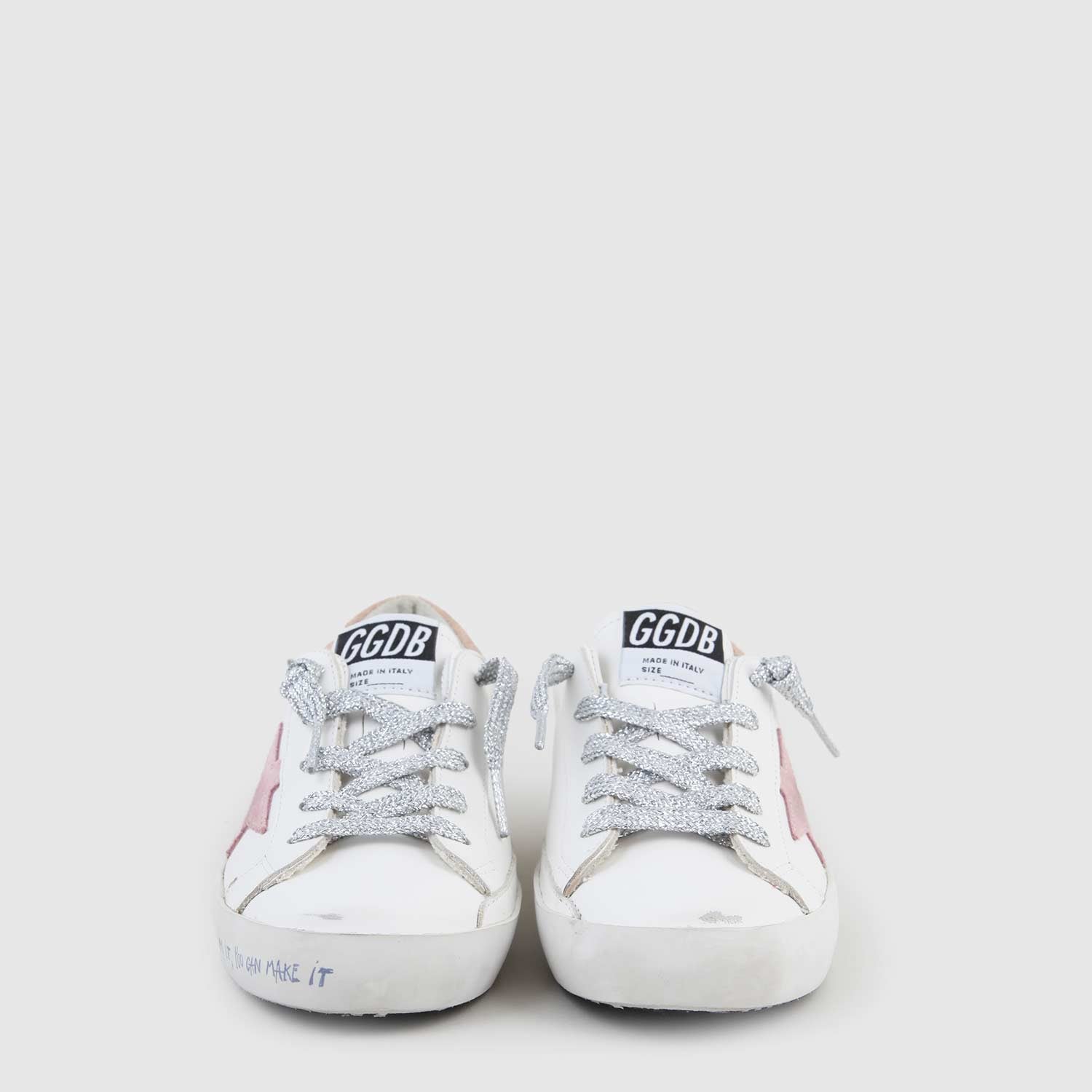 sneaker sstar bianca, argento e rosa ragazza - annameglio.com abbigliamento moda