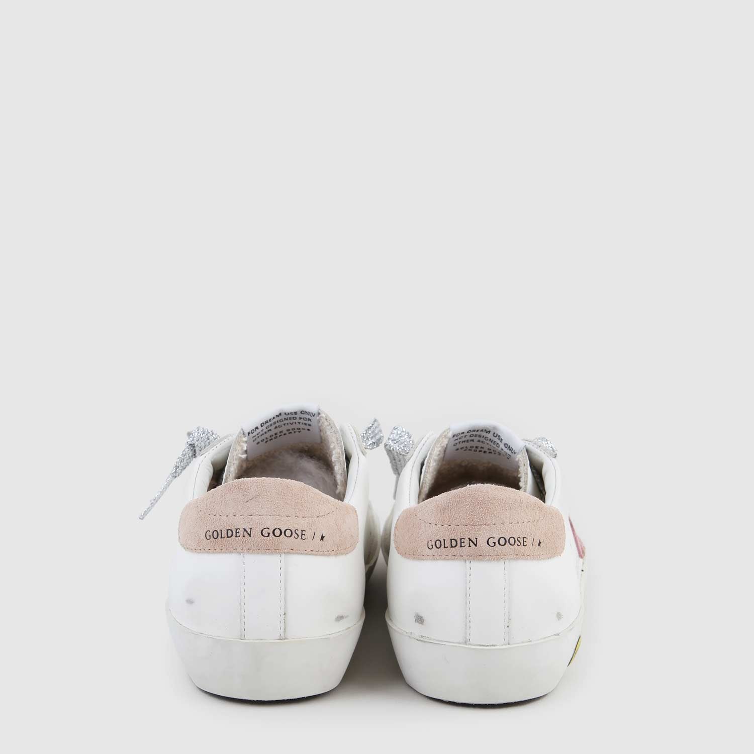 sneaker sstar bianca, argento e rosa ragazza - annameglio.com abbigliamento moda