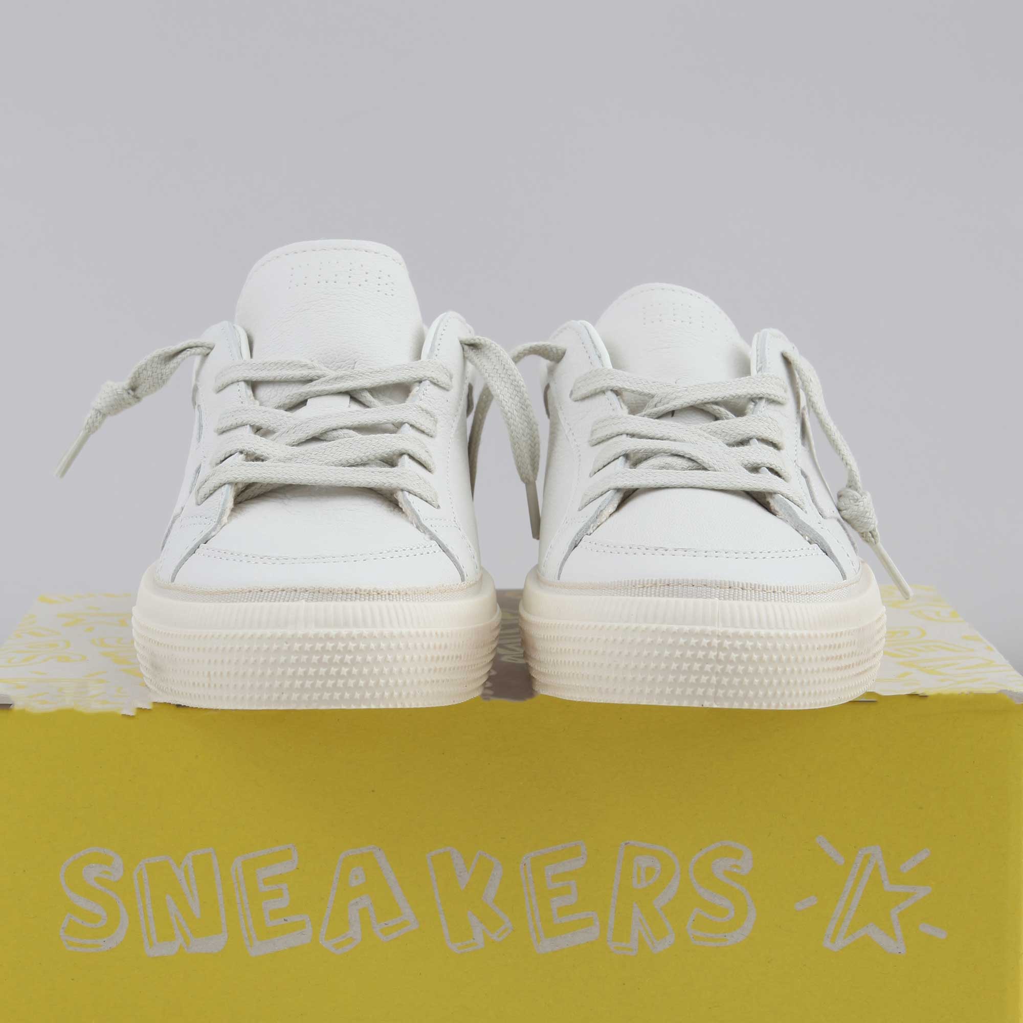 sneaker may bianca, grigia e beige ragazzo - annameglio.com abbigliamento moda