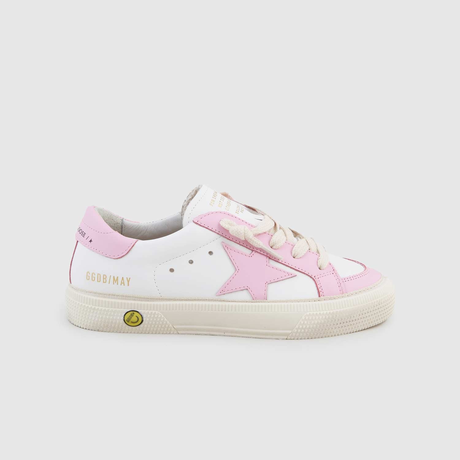 sneaker may bianca, rosa e beige ragazza - annameglio.com abbigliamento moda
