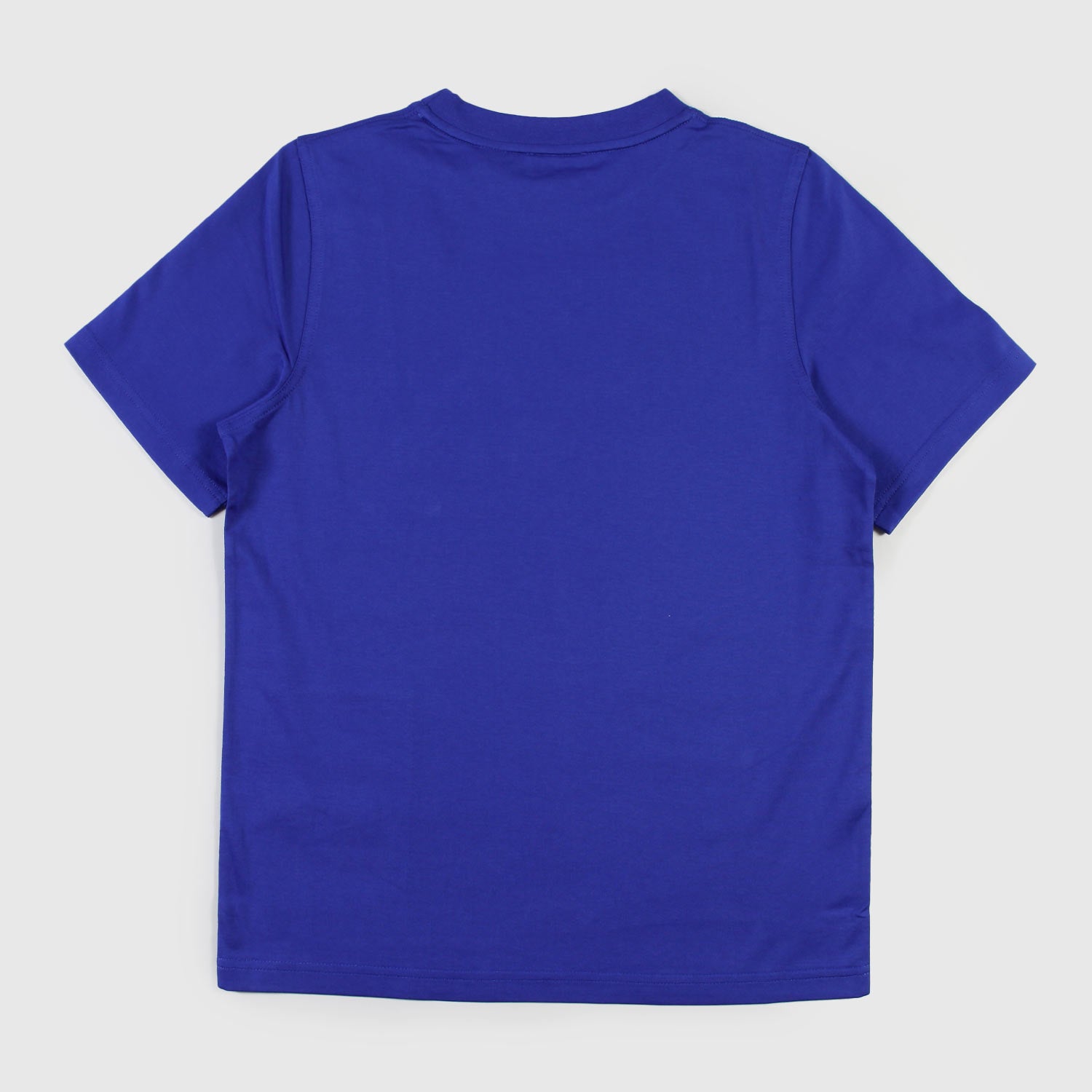 T-shirt blu con patch jr - annameglio.com abbigliamento moda