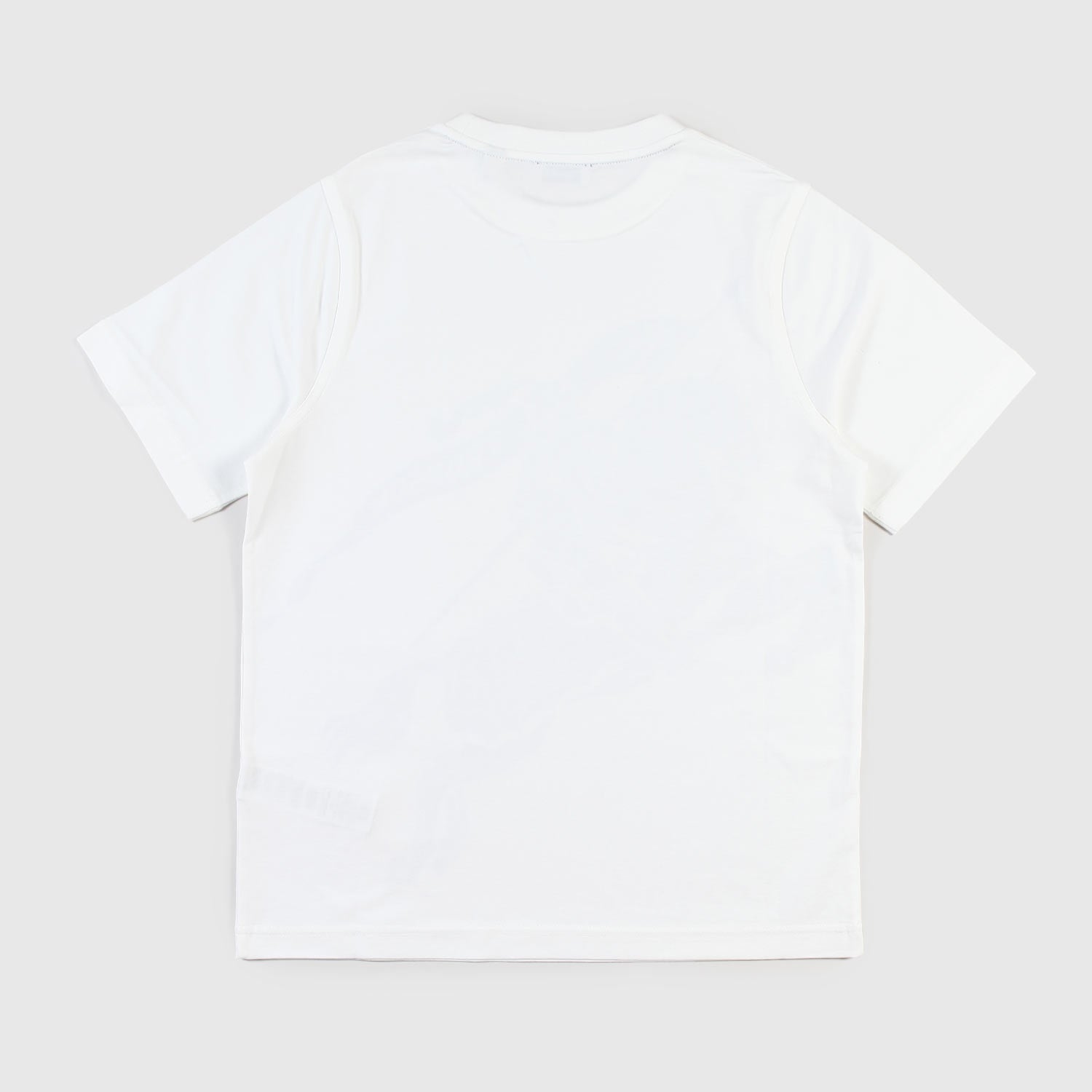 T-shirt bianca con stampa blu jr - annameglio.com abbigliamento moda