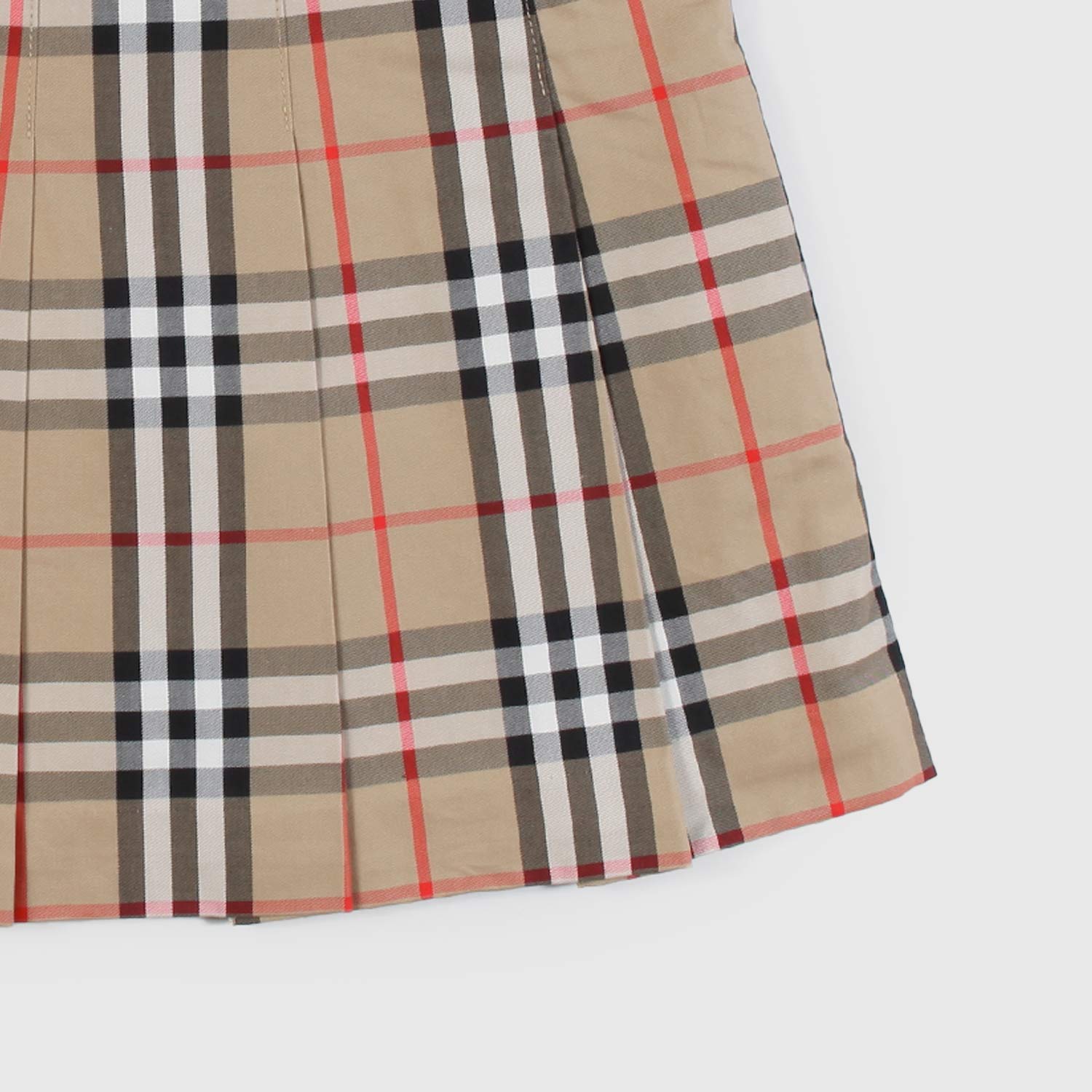 gonna marrone a quadri bambina - annameglio.com abbigliamento moda