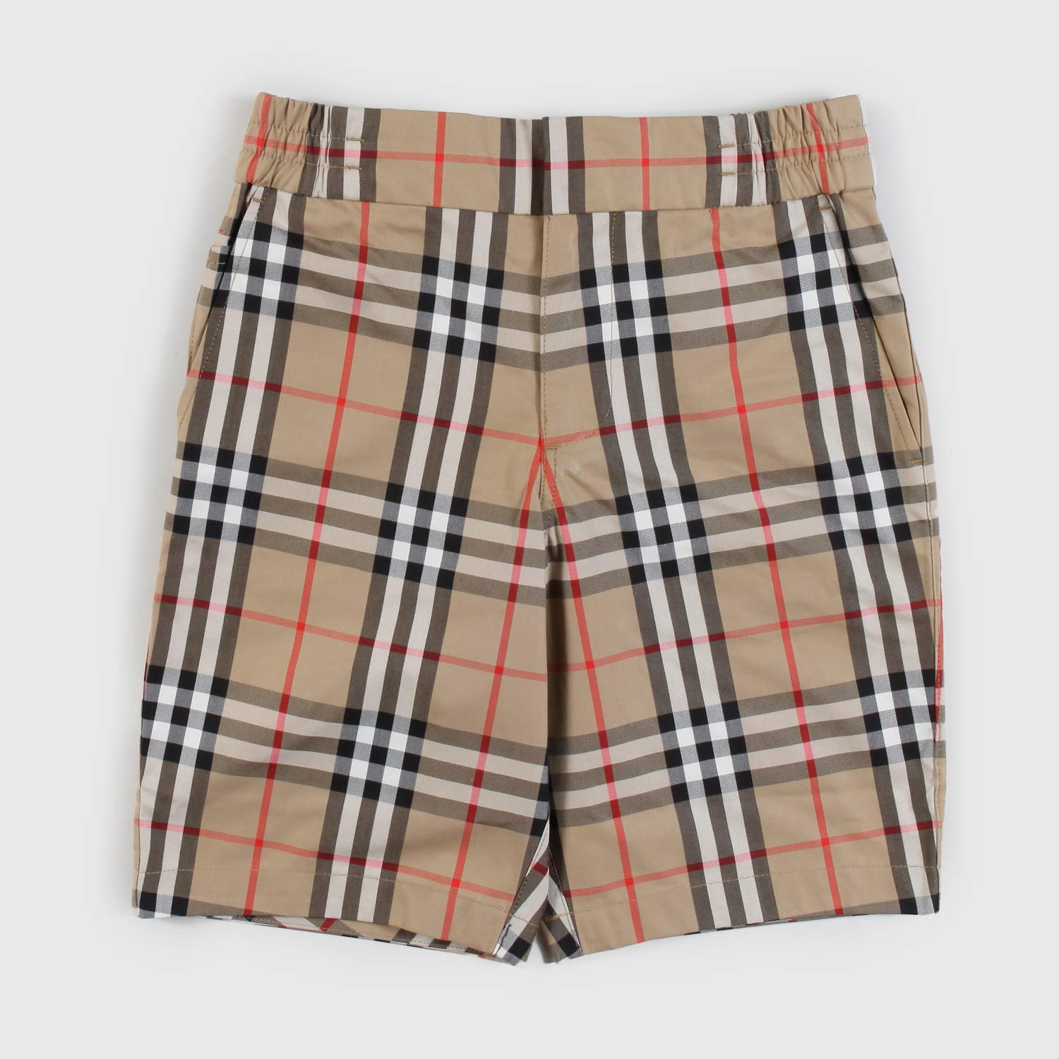 Pantaloncino marrone a quadri bambino - annameglio.com abbigliamento moda