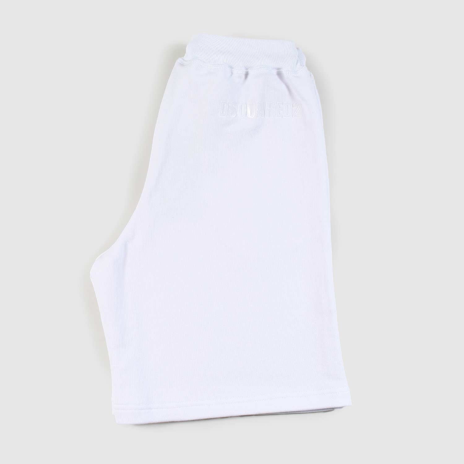bermuda bianco con patch gialla ragazzo - annameglio.com abbigliamento moda
