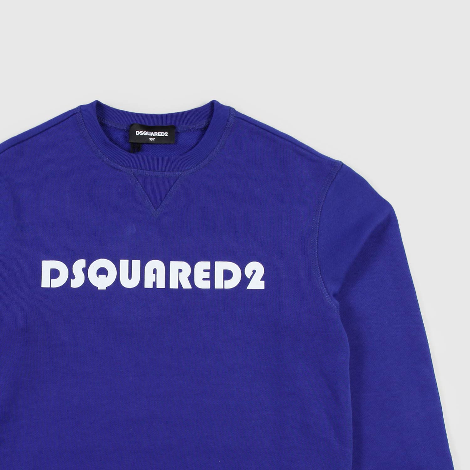 Felpa primaverile blu con stampa bambino - annameglio.com abbigliamento moda