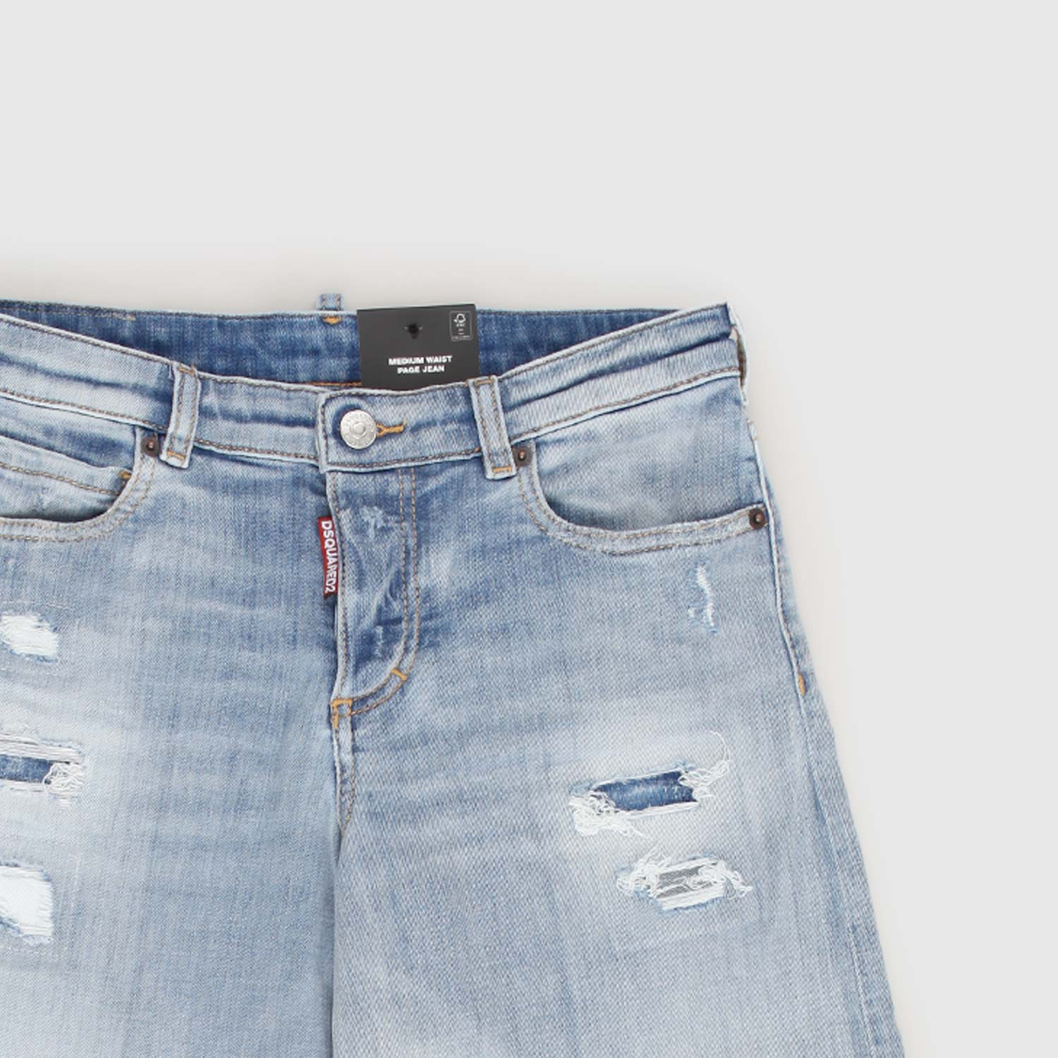 pantalone denim fondo largo ragazza - annameglio.com abbigliamento moda