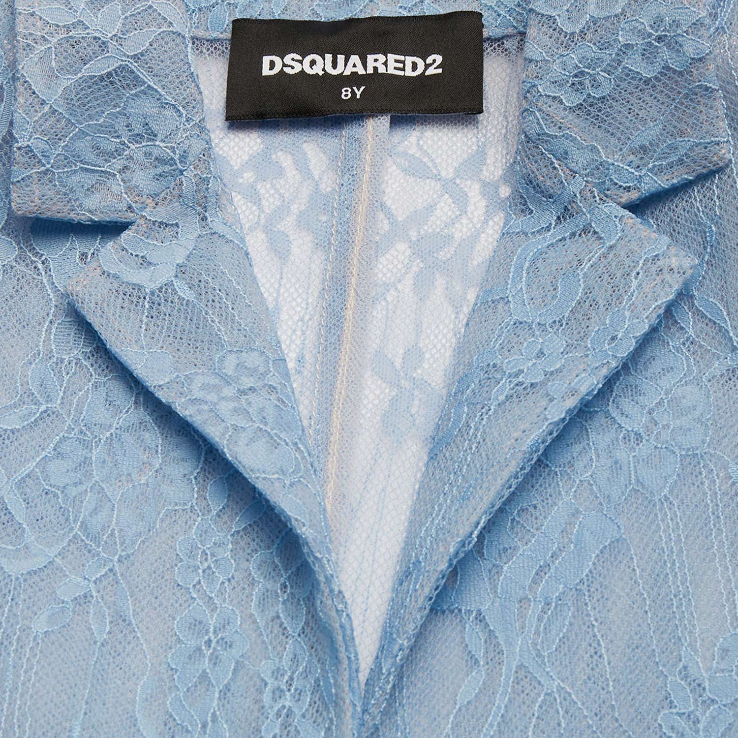 giacca in pizzo celeste ragazza - annameglio.com abbigliamento moda