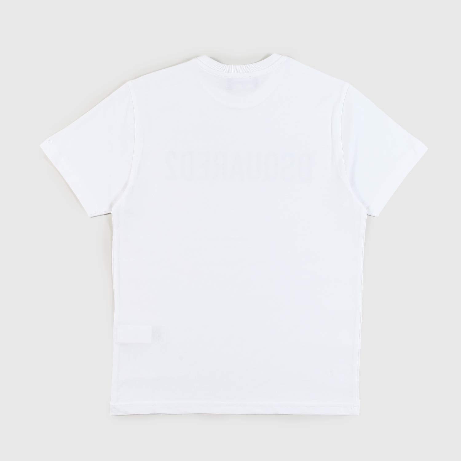 t-shirt bianca con scritta nera ragazzo - annameglio.com abbigliamento moda