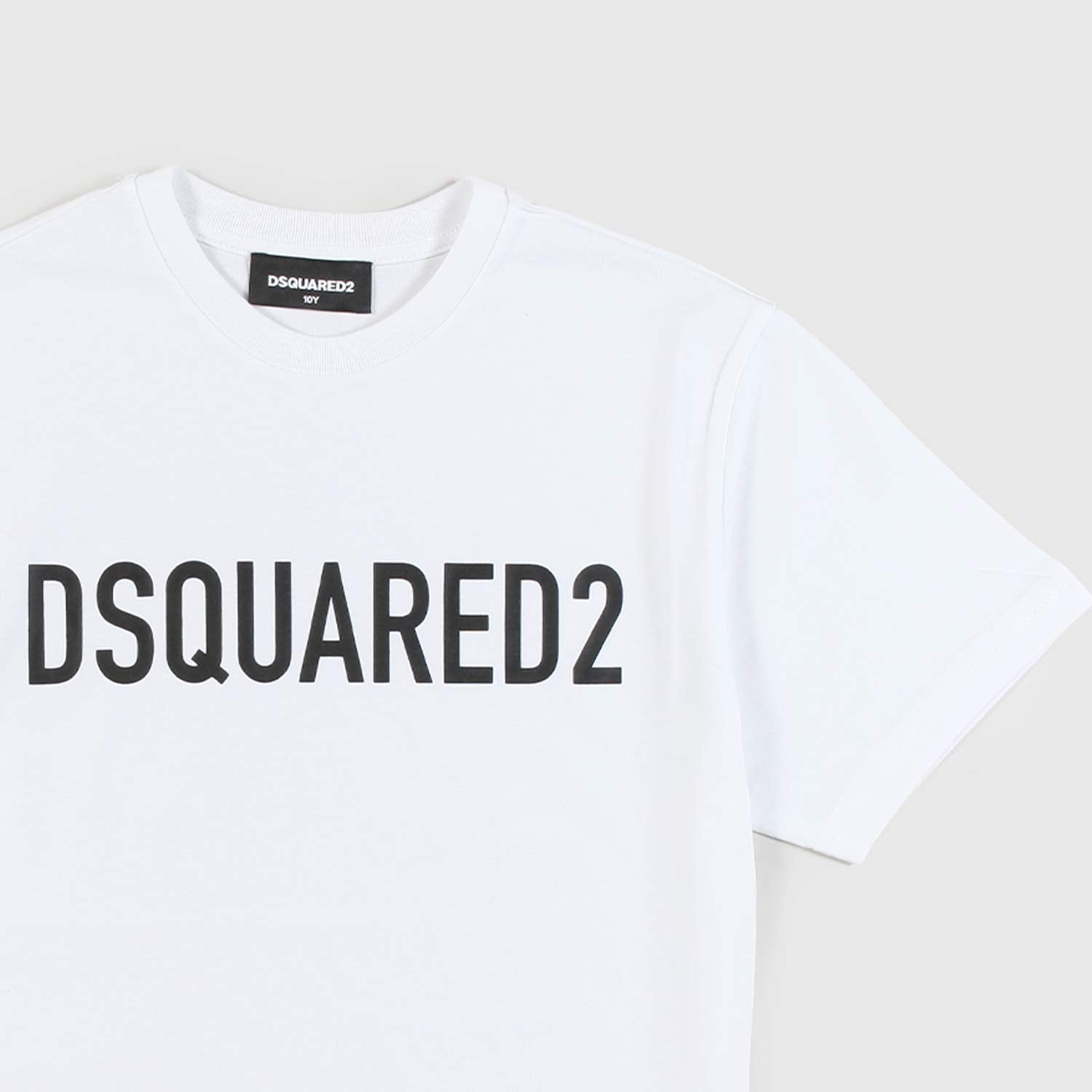 t-shirt bianca con scritta nera ragazzo - annameglio.com abbigliamento moda