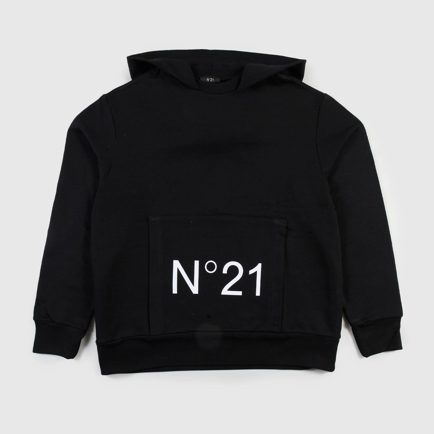 Felpa nera con cappuccio ragazzo - annameglio.com abbigliamento moda