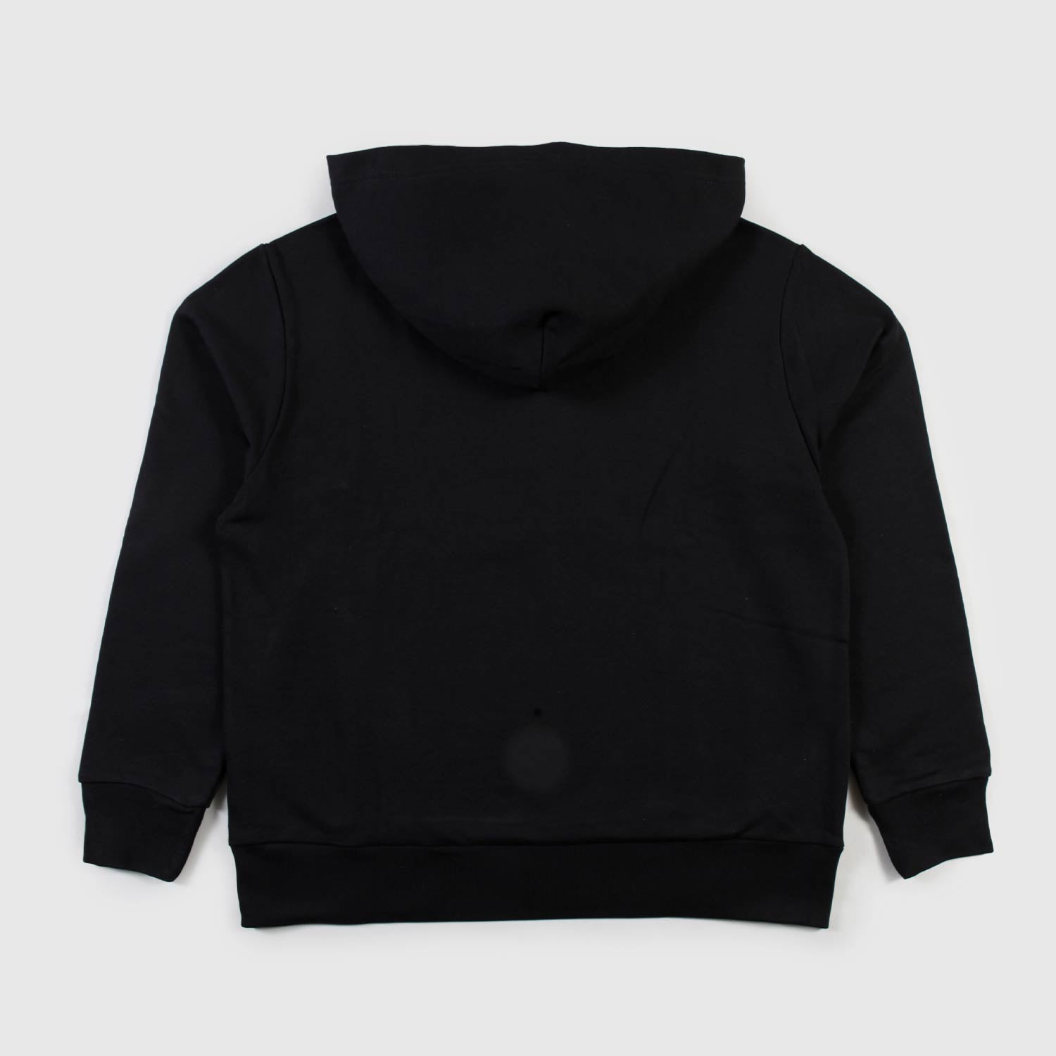 Felpa nera con cappuccio ragazzo - annameglio.com abbigliamento moda