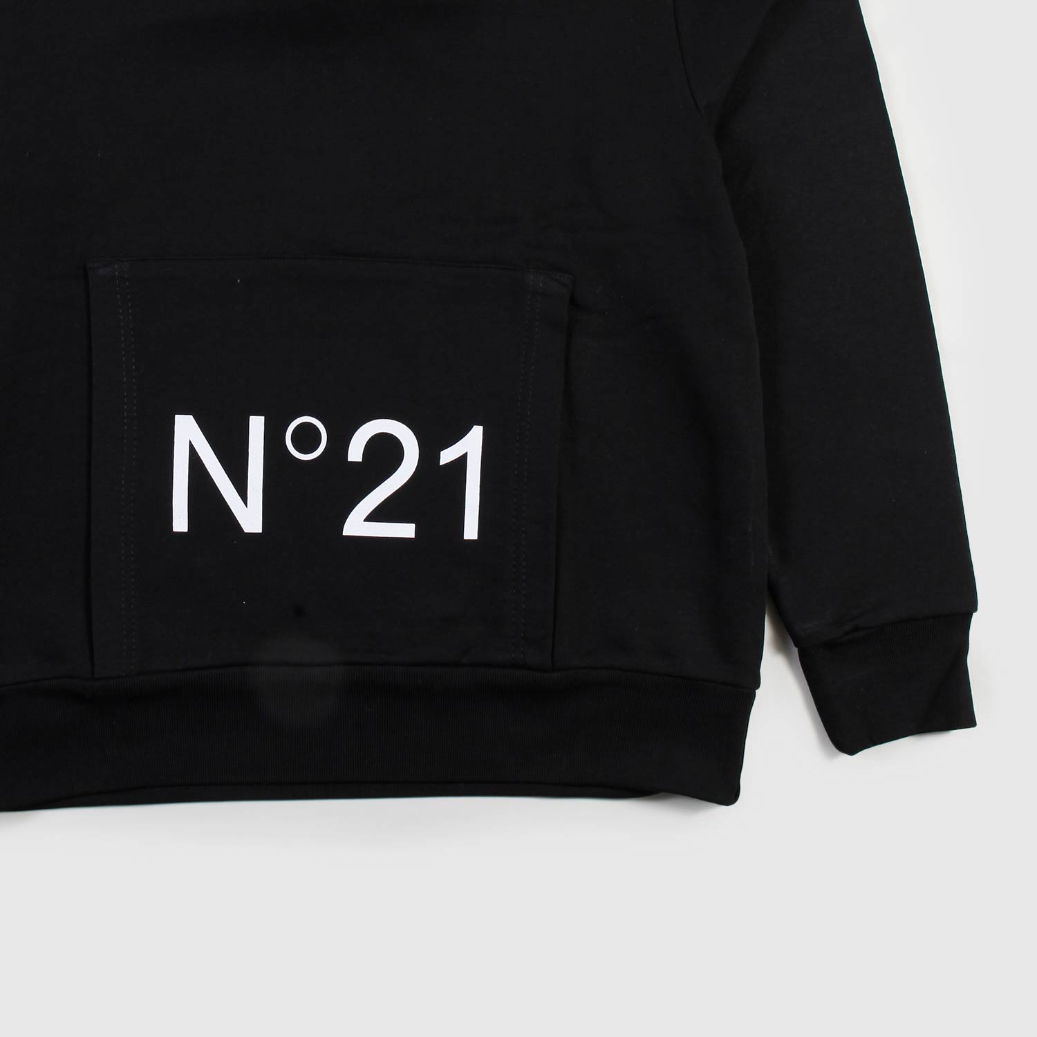 Felpa nera con cappuccio ragazzo - annameglio.com abbigliamento moda