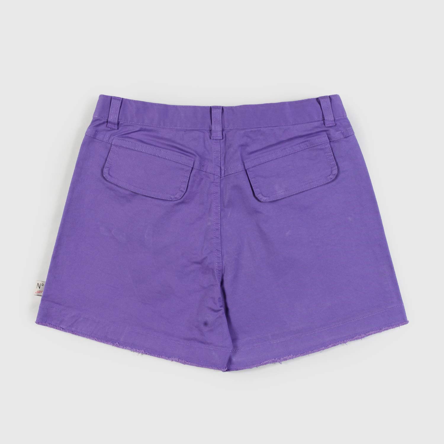 pantaloncino in denim viola ragazza - annameglio.com abbigliamento moda