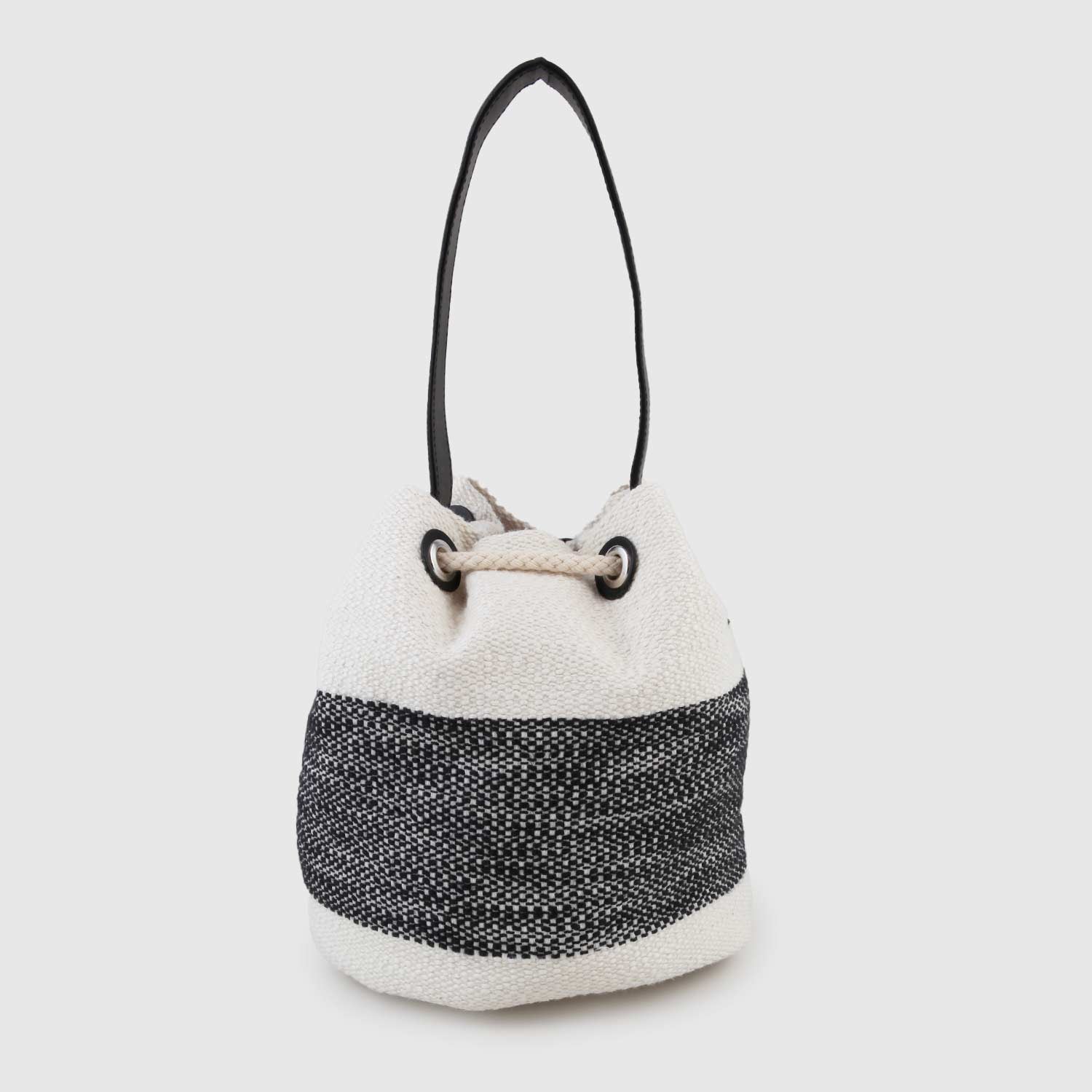 borsa a secchiello beige - annameglio.com abbigliamento moda