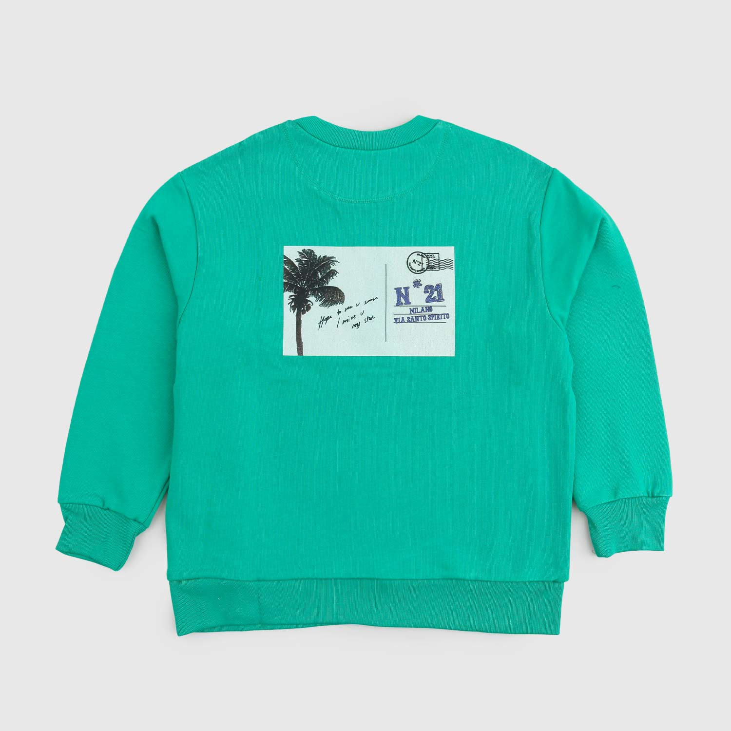 felpa verde stile retrò - annameglio.com abbigliamento moda