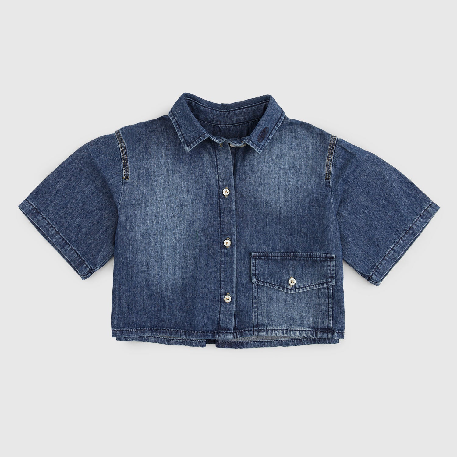 camicia in denim ragazza - annameglio.com abbigliamento moda