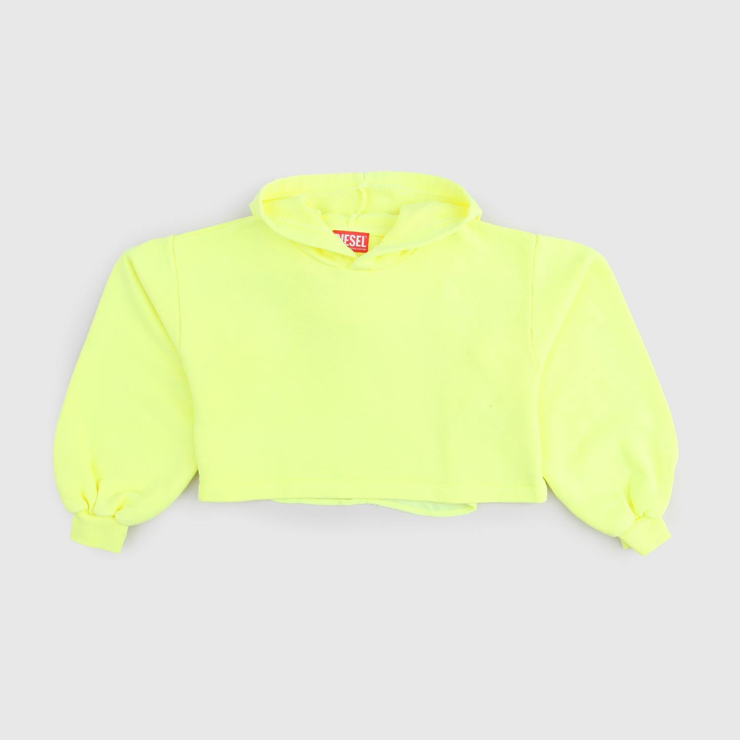 felpa gialla crop ragazza - annameglio.com abbigliamento moda