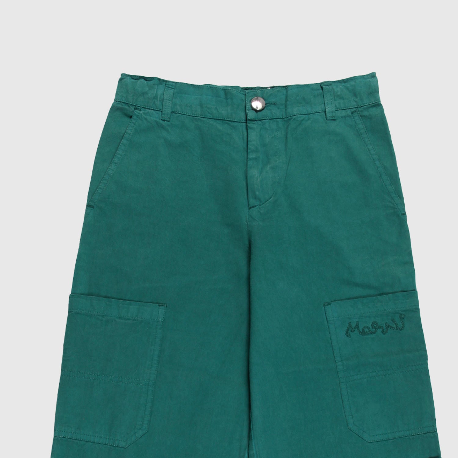 pantalone cargo verde bambina - annameglio.com abbigliamento moda