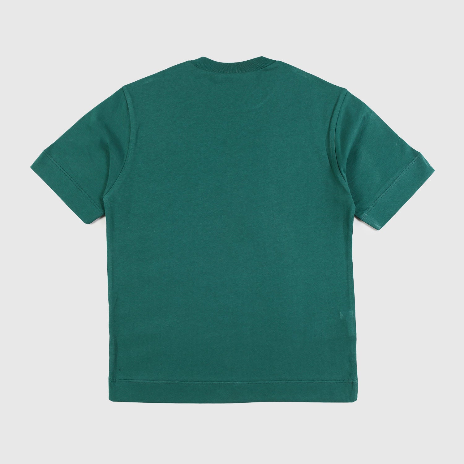 t-shirt verde con dettaglio arancione bambino - annameglio.com abbigliamento moda