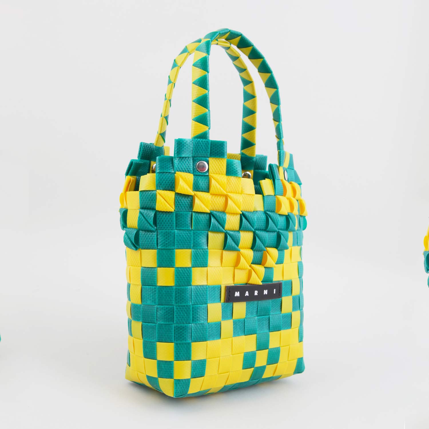 borsa secchiello bambina verde e gialla - annameglio.com abbigliamento moda