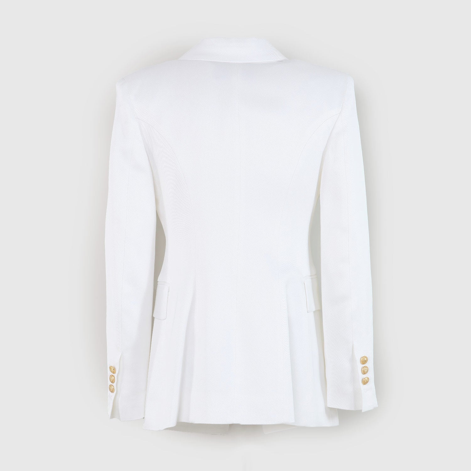 giacca bianca bottoni oro ragazza - annameglio.com abbigliamento moda