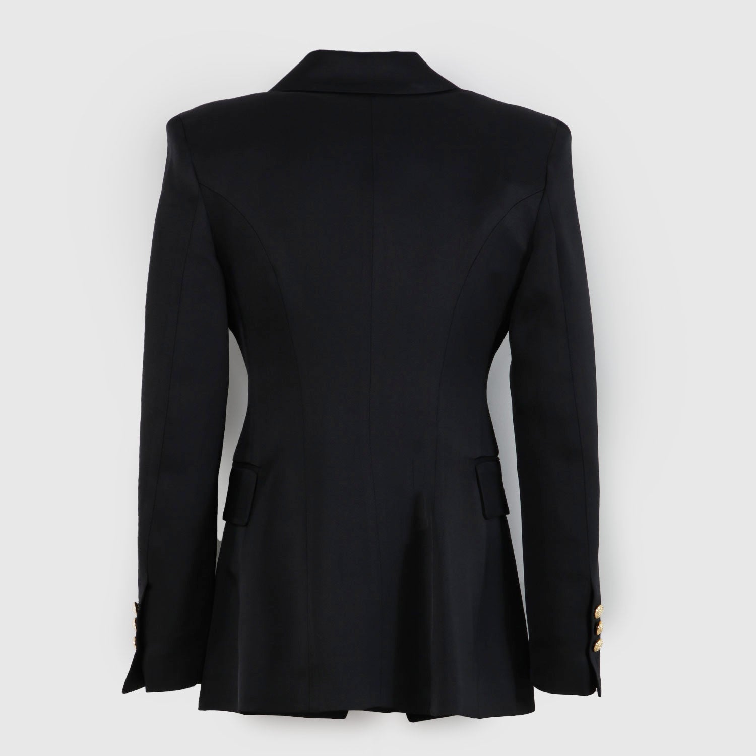 giacca nera bottoni oro ragazza - annameglio.com abbigliamento moda