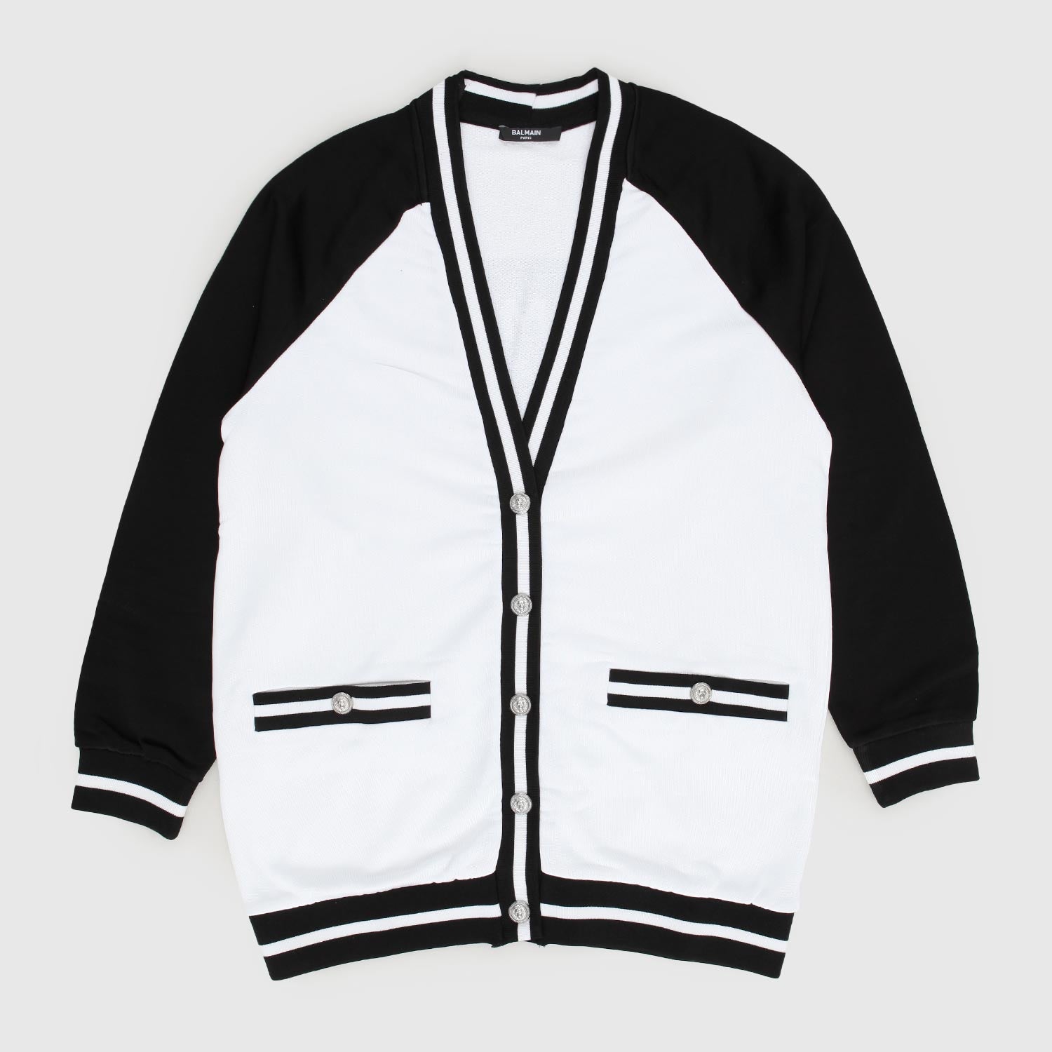 cardigan bianco e nero - annameglio.com abbigliamento moda